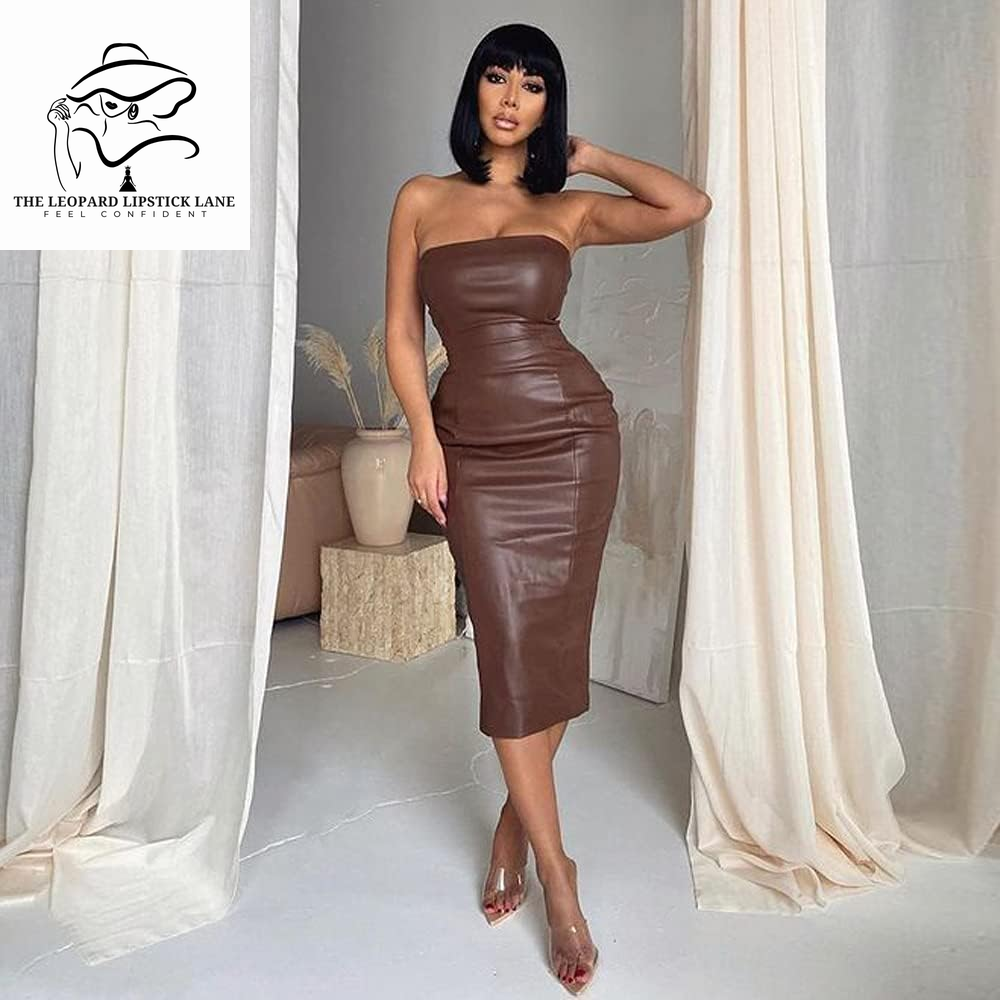 Strapless off Shoulder Tube Top Dress