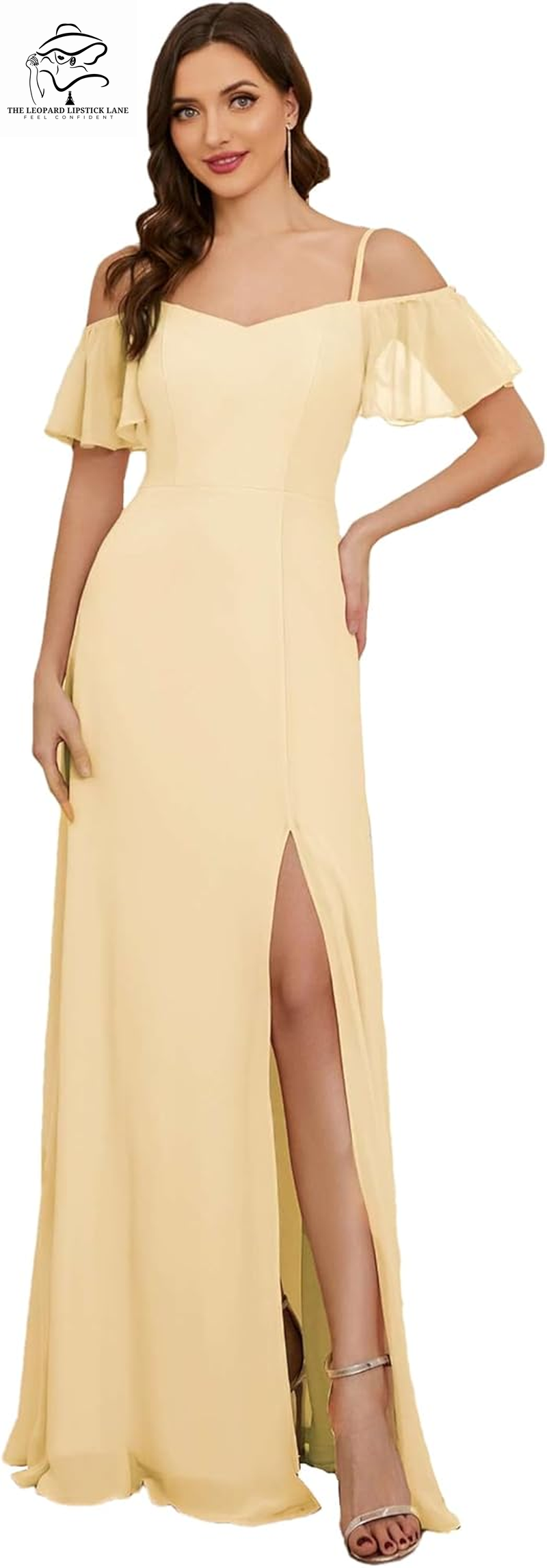Off Shoulder A-Line Floor Length Bridesmaid Dresses