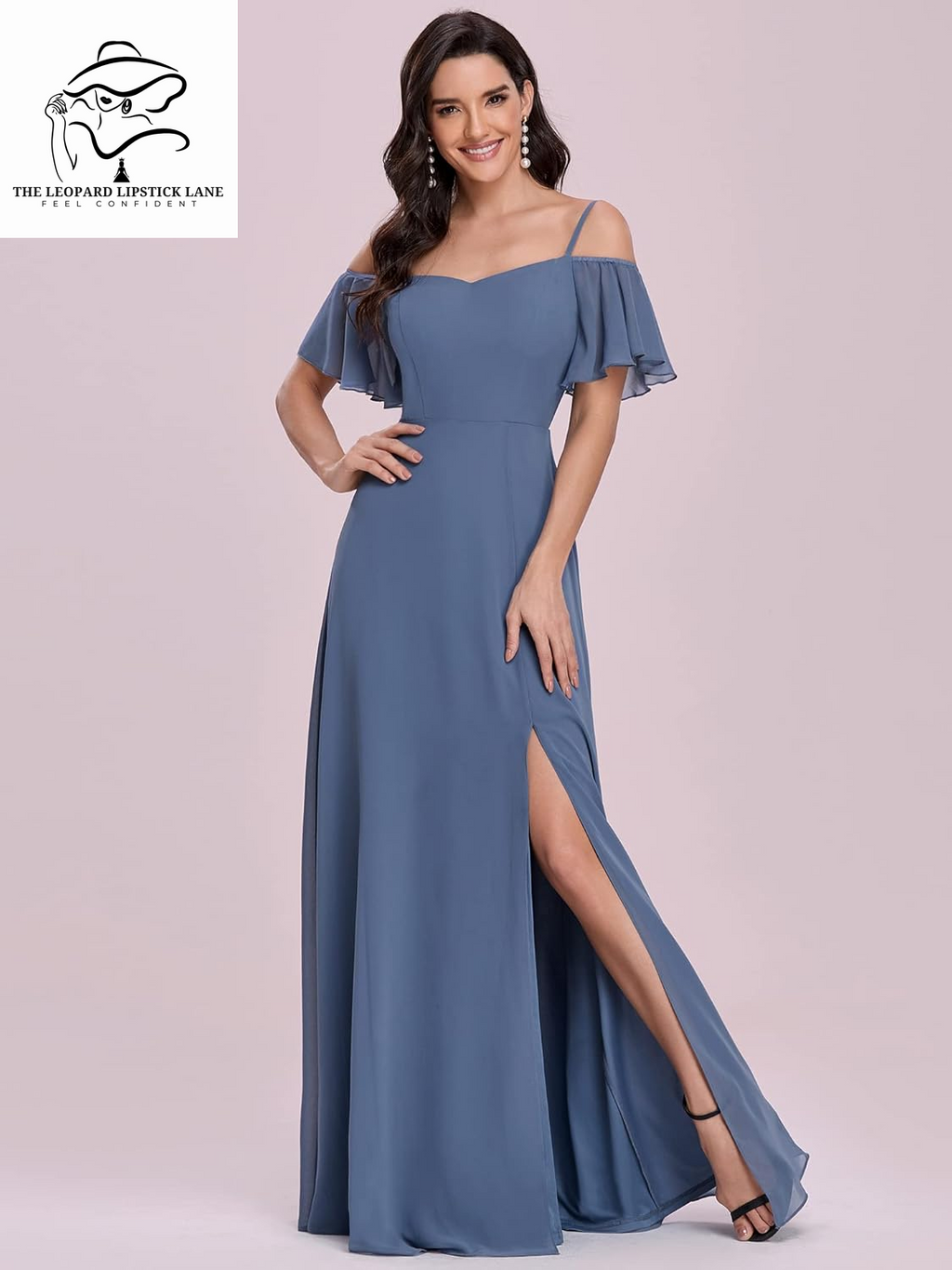 Off Shoulder A-Line Floor Length Bridesmaid Dresses