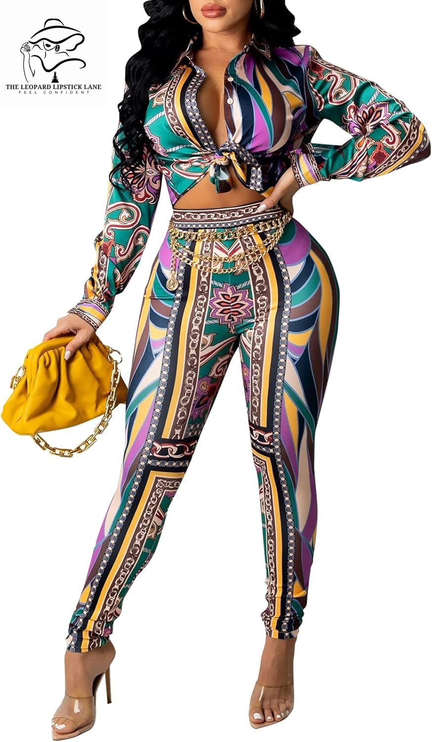 2 Piece Legging Pant Sets