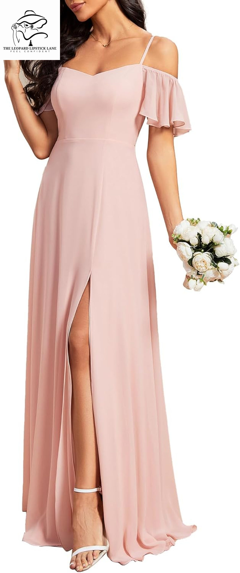 Off Shoulder A-Line Floor Length Bridesmaid Dresses