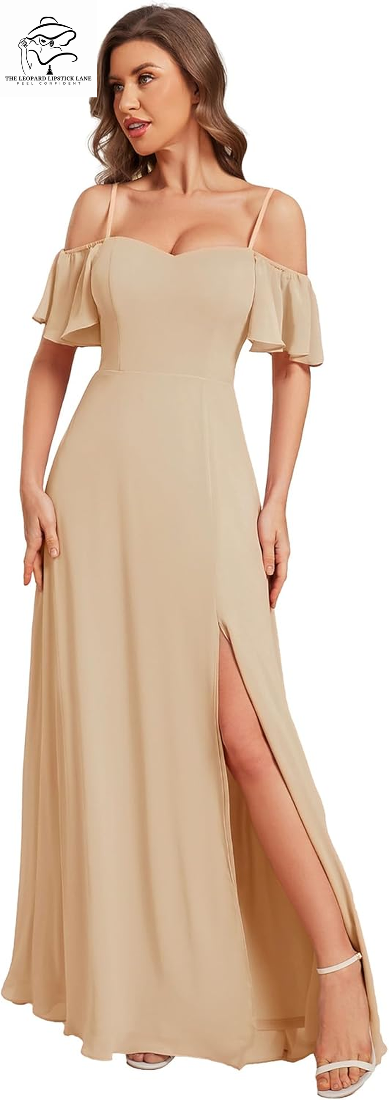 Off Shoulder A-Line Floor Length Bridesmaid Dresses