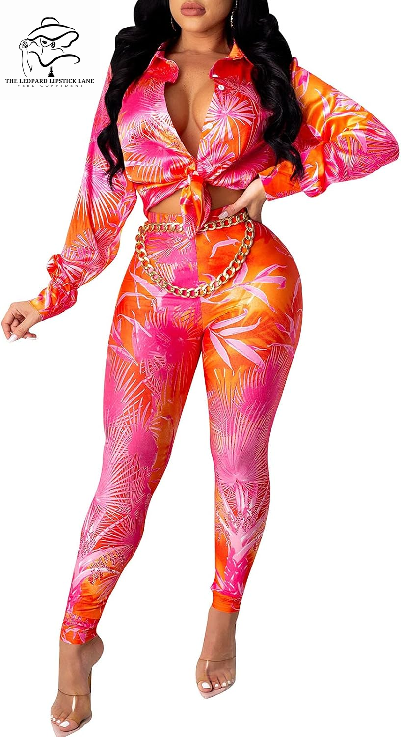 2 Piece Legging Pant Sets