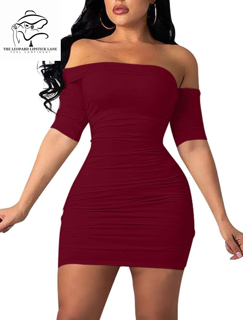 Summer Bodycon Mini Dress