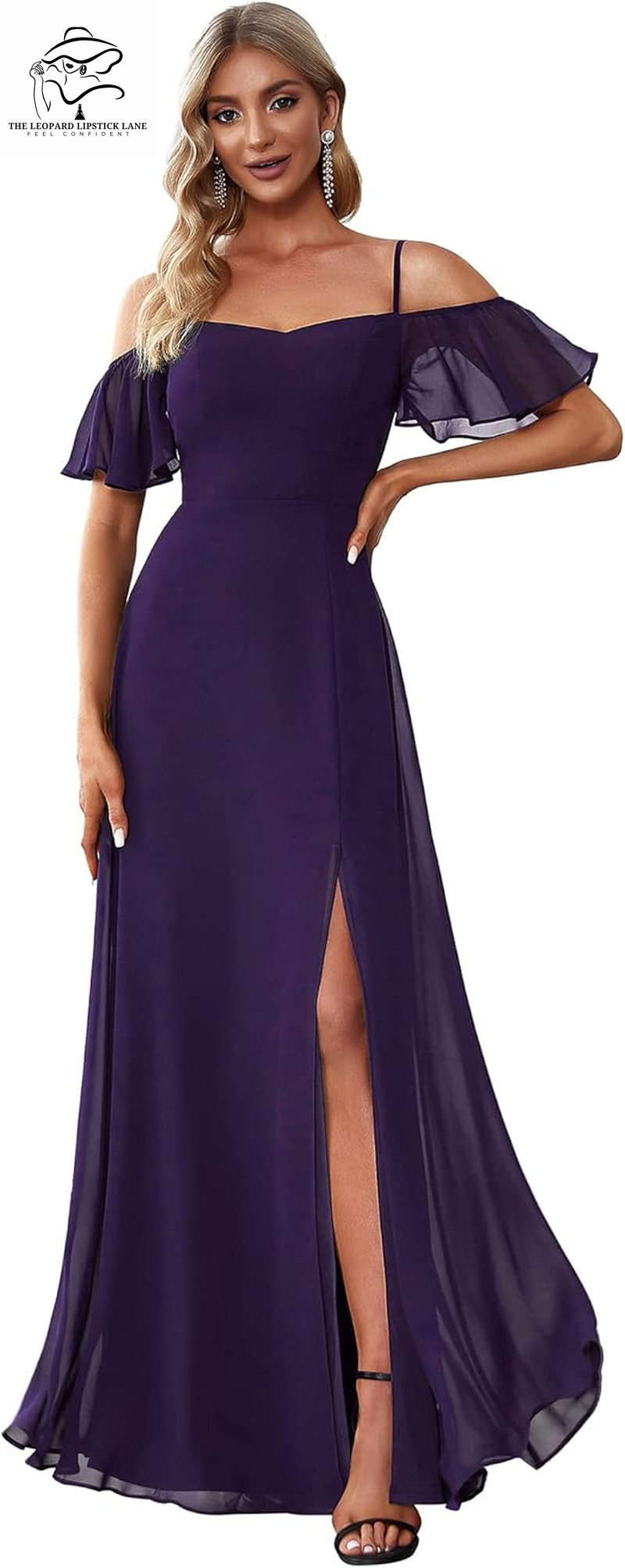 Off Shoulder A-Line Floor Length Bridesmaid Dresses