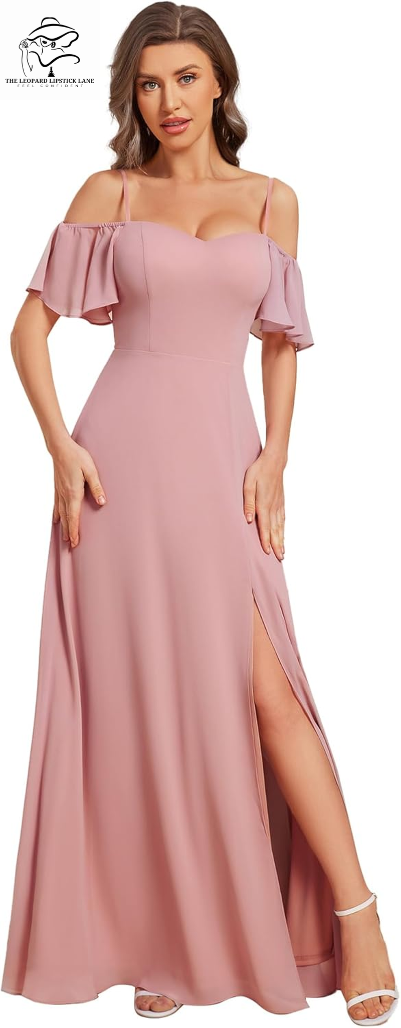 Off Shoulder A-Line Floor Length Bridesmaid Dresses